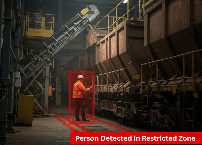 AI-Based Human Detection in Side Charger Area  alt